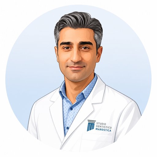Dr. Mourtada, odontoiatra dello Studio Dentistico Marostica